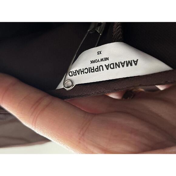 Amanda Uprichard Ashton Maxi Dress in Cocoa - Picture 7 of 7